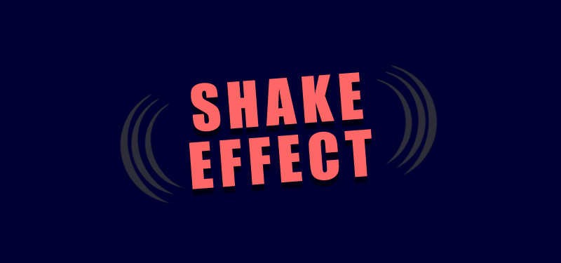 Shake Effect CSS3