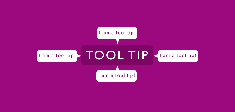 Tool tips with css
